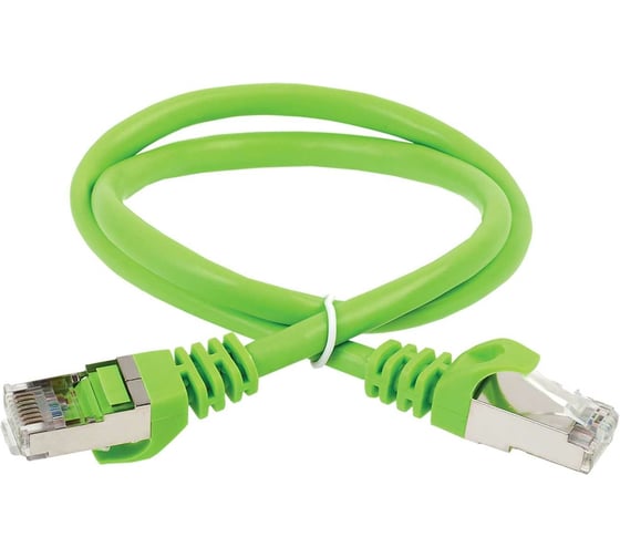 Коммутационный шнур ITK кат. 6 FTP PVC 5м зеленый PC02-C6F-5M 1