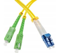 Оптический двойной шнур FOPS (патч-корд дуплекс) DX-SC/APC-LC/UPC-9/125-2.0-LSZH-3m 123