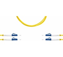 Оптический двойной шнур FOPS (патч-корд дуплекс) DX-LC/UPC-LC/UPC-9/125-2.0-LSZH-3m 136