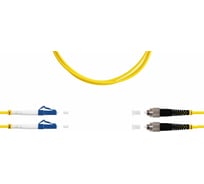 Оптический двойной шнур FOPS (патч-корд дуплекс) DX-LC/UPC-FC/UPC-9/125-2.0-LSZH-3m 140