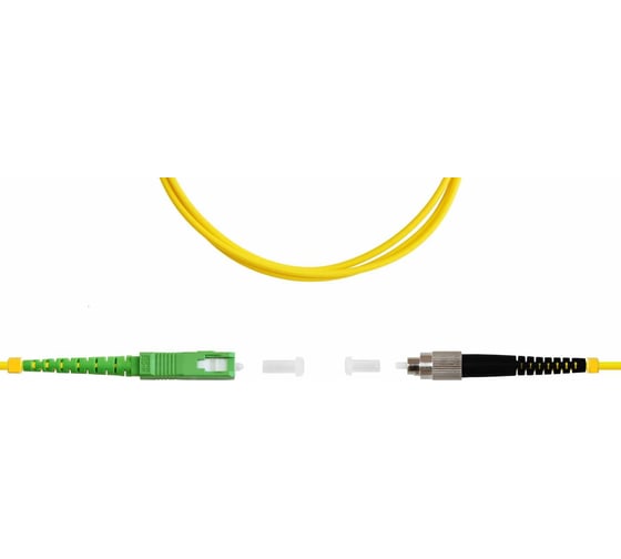 Оптический шнур (патч-корд) FOPS SX-SC/APC-FC/UPC-9/125-3.0-LSZH-3m 11 1