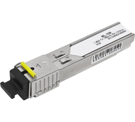 Одноволоконный модуль Beward SFP WDM 1.25 Гб/с 3 км 1550/1310 нм SC ML-SG-3WDS-55SD 00000004518