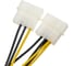 Кабель Pro Legend 8 pin to 2 molex Video power PL1415 4
