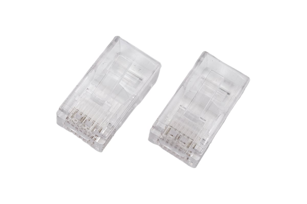 Набор Pro Legend Джек RJ-45 8P8C CAT 5e - 4 шт. Колпачок RJ-45 - 4 шт ...