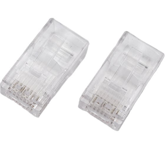 Набор Pro Legend Джек RJ-45 8P8C CAT 5e - 4 шт. Колпачок RJ-45 - 4 шт. разноцв. PL1273