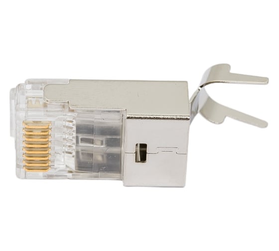 Коннектор NIKOMAX RJ45/8P8C, Кат.6, 50мкд, 100шт. NMC-RJ88RZ50SE3-T-100