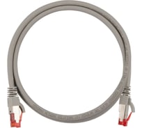 Шнур NIKOMAX Slim Line S/FTP 4 пары, Кат.6a, 2м NMC-PC4SA55B-020-SL-C-GY