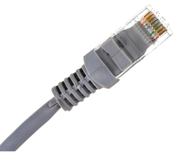 Патч-корд ExeGate UTP-RJ45-RJ45-5e-0,3M-GY, UTP, cat.5e, 0.3м, серый 258663