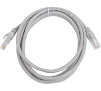 Патч-корд ExeGate UTP-RJ45-RJ45-C6-2M-GY, UTP, cat.6, 2м, серый 272313