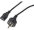 Кабель питания ExeGate Power PC-10P Евровилка Schuko-C13/0.75mm2, медь, черный, 10A, 10м 280656 3
