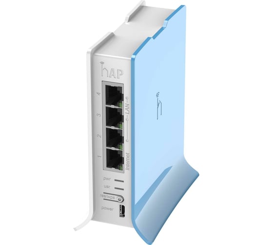 Беспроводной маршрутизатор Mikrotik 2.4Ггц 5 портовый RB941-2nD-TC 1