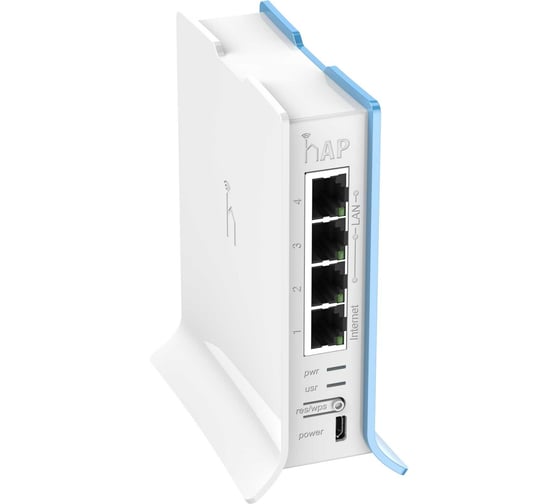 Беспроводной маршрутизатор Mikrotik 2.4Ггц 5 портовый RB941-2nD-TC
