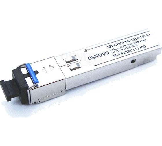 SFP модуль OSNOVO SFP-S1SC13-G-1310-1550-I УТ-00017357 1