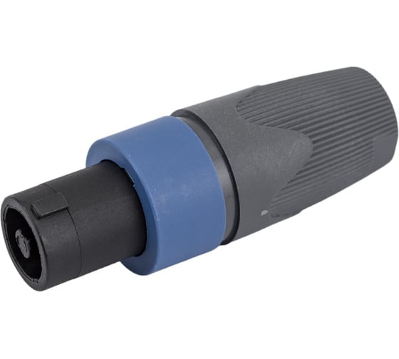 Кабельный 4-контактный разъем типа спикон PROCAST cable M-SP4NC SPEAKON-male НФ-00000437