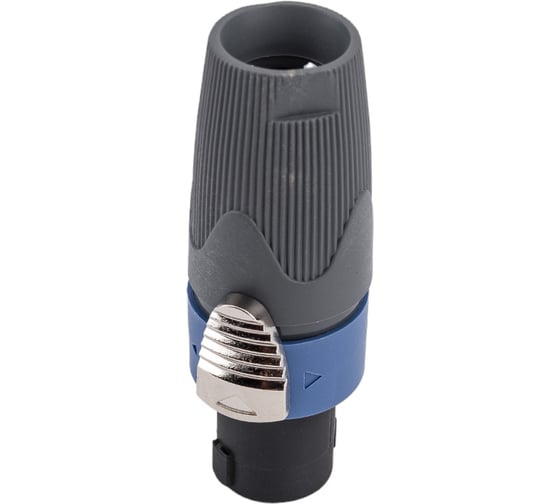 Кабельный 4-контактный разъем типа спикон PROCAST cable M-SP4NC SPEAKON-male НФ-00000437