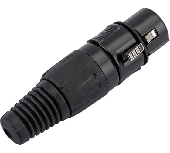 Разъем PROCAST cable XLR6/Female XLR female, черный НФ-00000430