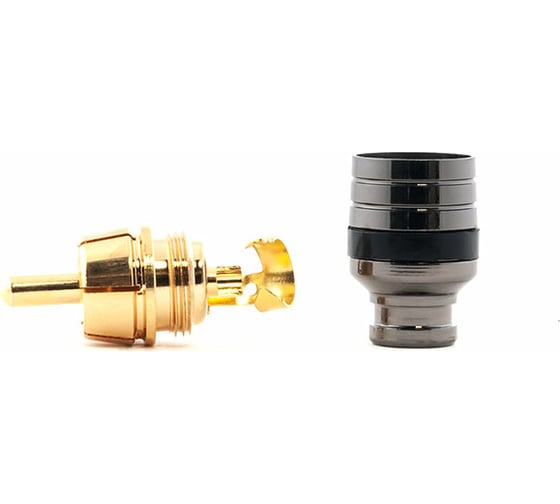 Коннектор RCA SWAT, никель, упак 4 штуки SRCA-02