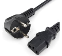 Шнур Power Cube ПВС-АП 3х0,75, S22C13-250-10-3, черный, 3,0м, C13, 3x0.75, 10А, с заземлением, Россия RPC-186BLPRO3