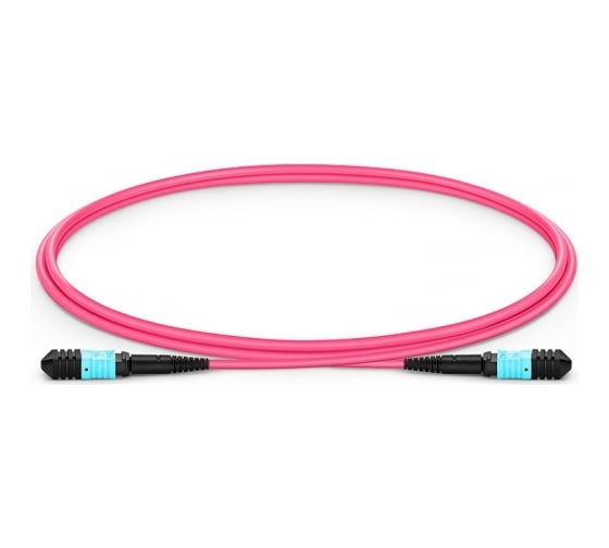 Кабельная сборка TopLan MPO-MPO 12 волокон OM4 тип B KeyUp-KeyUp 3м PC-TOP-12M-12M/OM4B-3 1