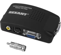 Конвертер REXANT BNC и S-video на VGA 1080р 17-6910