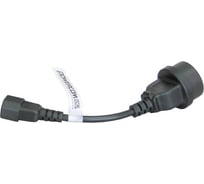 Кабель-переходник Powercom SCUT с розеток IEC320 C13 на евровилку Type-F