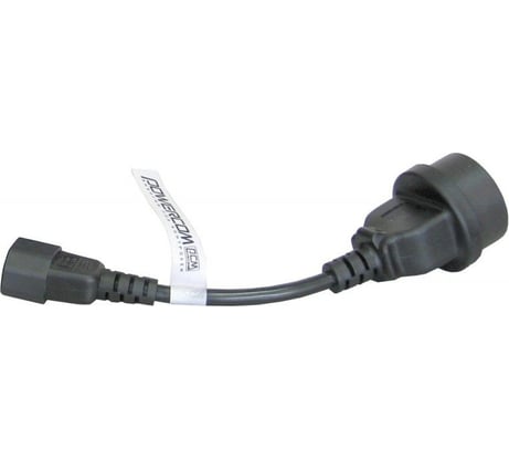 Кабель-переходник Powercom SCUT с розеток IEC320 C13 на евровилку Type-F