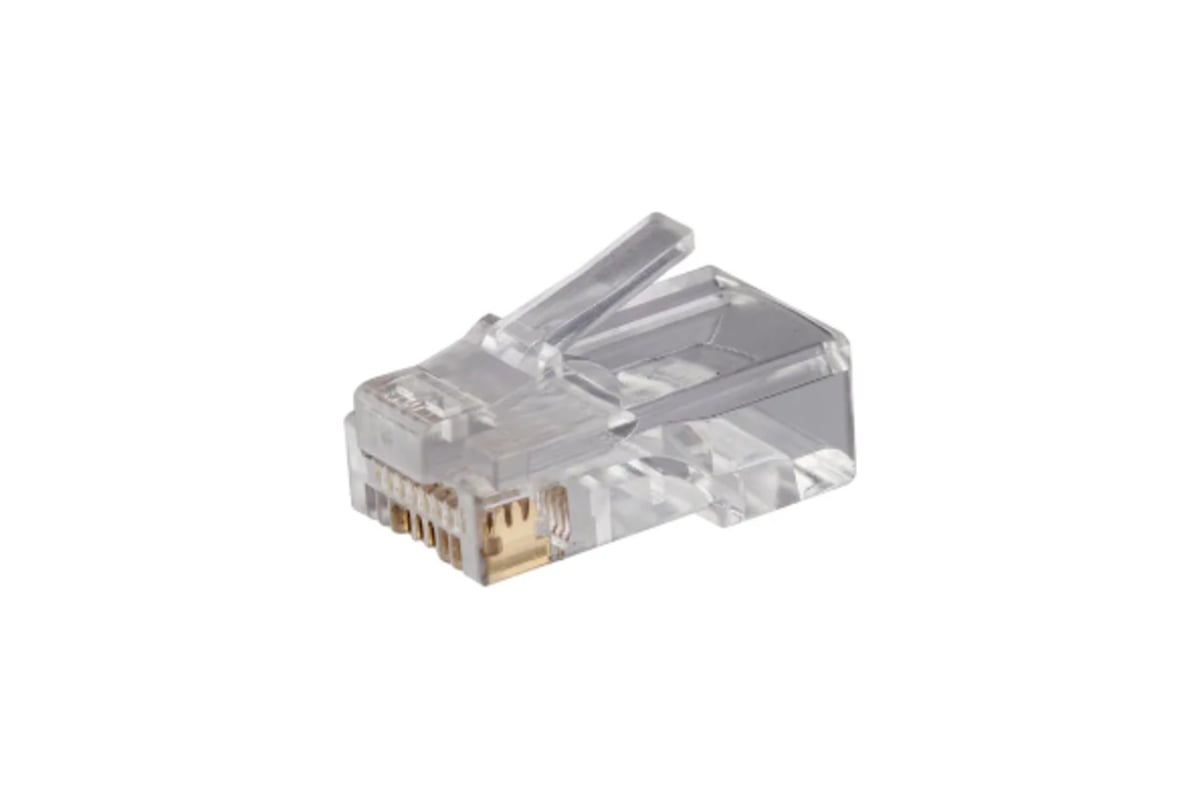 Сквозной коннектор RJ-45 8p8c TWIST cat. 5e, 20шт. CN-8P8C-C5E-U-H-TWCS/20  - выгодная цена, отзывы, характеристики, фото - купить в Москве и РФ