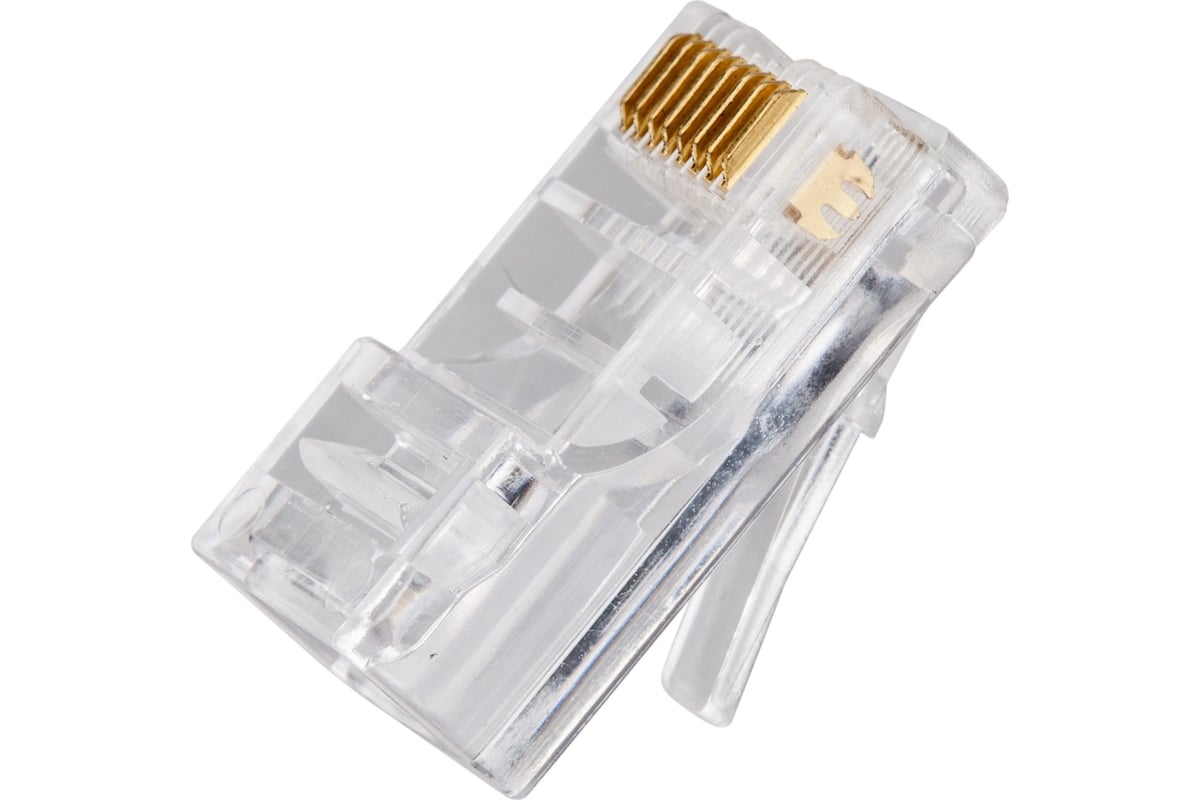 Сквозной коннектор RJ-45 8p8c TWIST cat. 5e, 20шт. CN-8P8C-C5E-U-H-TWCS/20  - выгодная цена, отзывы, характеристики, фото - купить в Москве и РФ