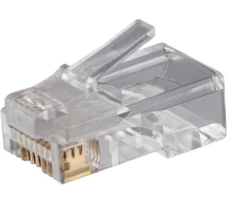 Сквозной коннектор RJ-45 8p8c Retic cat. 5e, 20шт. CN-8P8C-C5E-U-H-TWCS/20