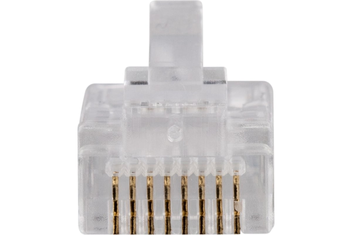 Сквозной коннектор RJ-45 8p8c TWIST cat. 5e, 50шт. CN-8P8C-C5E-U-H-TWCS ...