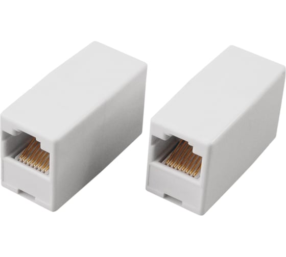 Сетевой переходник LAN REXANT гнездо RJ-45 (8Р8С) - гнездо RJ-45 (8Р8С) 06-0111-A