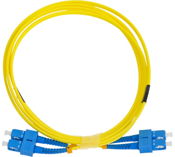 Оптический патч-корд REXANT (SM), 9/125 (OS2), SC/UPC-SC/UPC, (Duplex), LSZH, 2м 50-2012 1