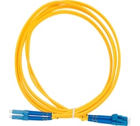 Оптический патч-корд REXANT (SM), 9/125 (OS2), LC/UPC-LC/UPC, 3 мм (Duplex), LSZH, 2 м 50-2478-1