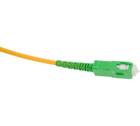 Оптический переходной патч-корд REXANT (SM), 9/125 (OS2), SC/APC-SC/UPC, (Simplex), LSZH, 5м 50-2053
