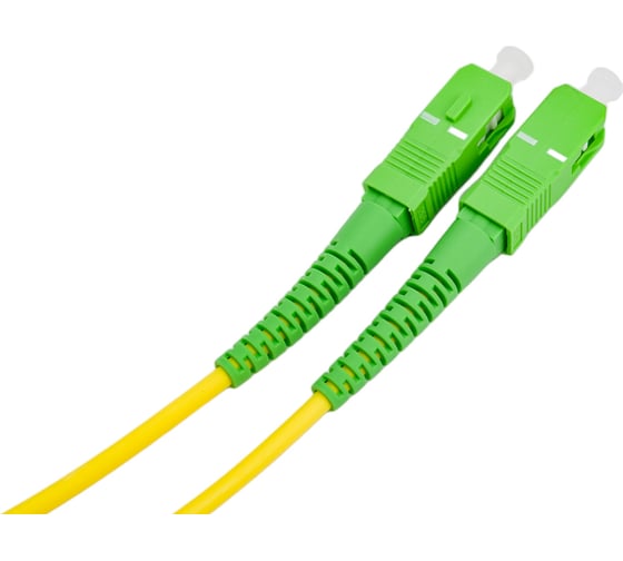 Оптический патч-корд REXANT (SM), 9/125 (OS2), SC/APC-SC/APC, (Simplex), LSZH, 2м 50-2023