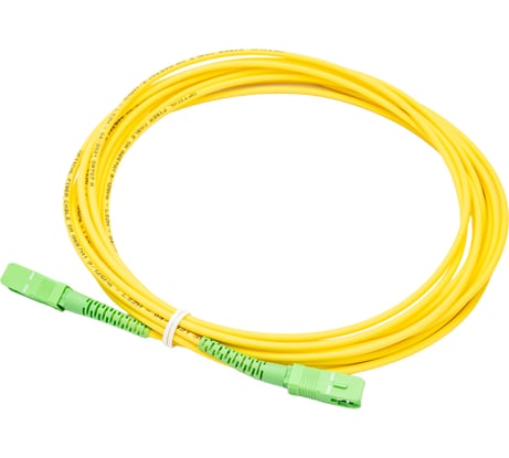 Оптический патч-корд REXANT (SM), 9/125 (OS2), SC/APC-SC/APC, (Simplex), LSZH, 5 м 50-2025