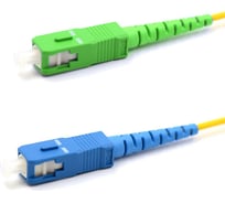 Оптический переходной патч-корд REXANT (SM), 9/125 (OS2), SC/APC-SC/UPC, (Simplex) LSZH, 10м 50-2062