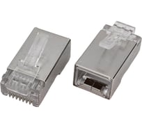 Разъем RJ-45 (8P8C) PROCONNECT под витую пару, FTP категория 5e, 5шт 05-1023-9