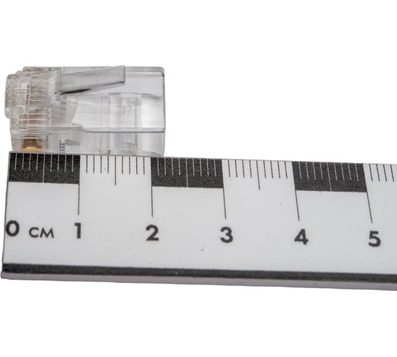 Разъем RJ-45 (8P8C) PROCONNECT под витую пару, UTP, категория 5e, 5шт 05-1021-6-9