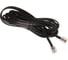 Телефонный удлинитель RJ-11 (6р4с) Retic 3м, черный, TWCS-TEC-03M-B 1
