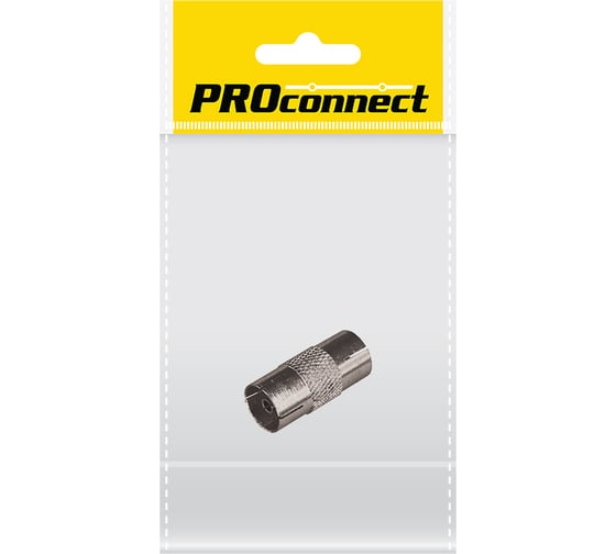 Антенный переходник PROCONNECT RG-6, SAT, гнездо ТВ - гнездо ТВ 05-2301-4-7