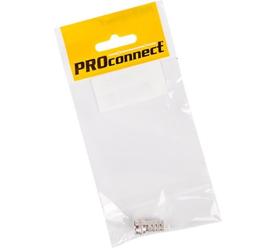 Антенный разъем на кабель PROCONNECT штекер F для кабеля RG-6 05-4003-4-7