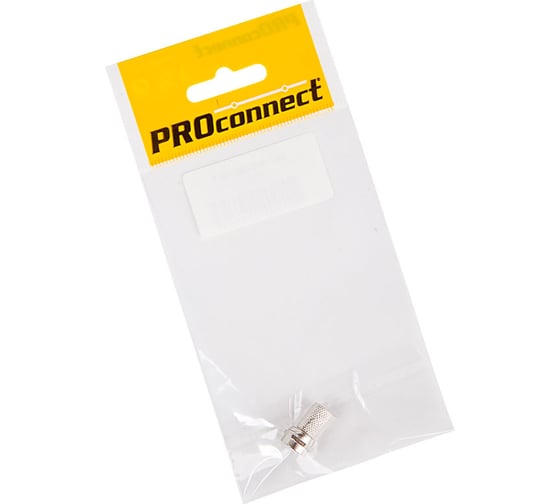 Антенный разъем на кабель PROCONNECT штекер F для кабеля RG-6 05-4003-6-7