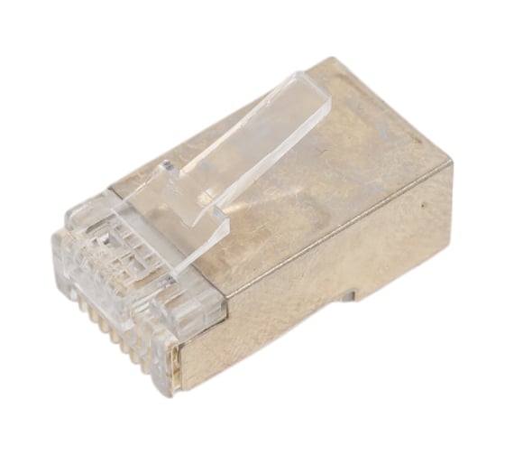 Коннектор ЮПИТЕР RJ-45 F/UTP 8P8C CAT 5e 100 штук JP7308