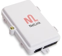 Тупиковый настенный бокс Netlink FTTH-04 внешний УТ000001709