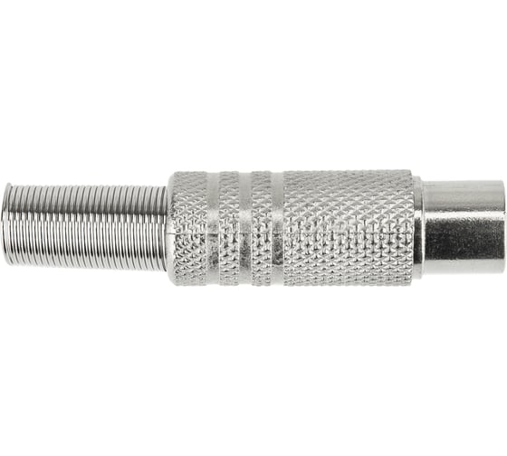Антенный разъем REXANT штекер TV с пружиной, RG-6 06-0016-A