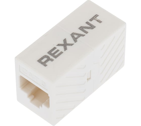 Проходной неэкранированный адаптер REXANT RJ-45(8P-8C), UTP категория 6 03-0108 1