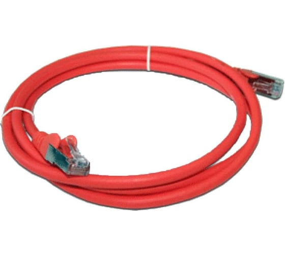 Патч-корд LANMASTER RJ45 - RJ45, 4 пары, FTP, категория 6, 2 м, оранжевый, LSZH, LAN6-S45-45-2.0-LSZH
