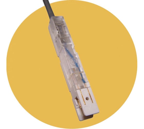 Патч-корд LANMASTER 110 тип - RJ11, 1 пара, 1 м, LAN-11-P1-1m