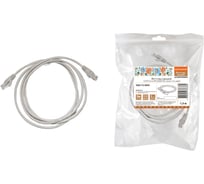 Патч-корд TDM ELECTRIC народный U/UTP Cat 5e 4PR 24AWG PVC, литой, 1,5 м, серый SQ0115-0003